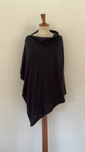 Poncho Total Black