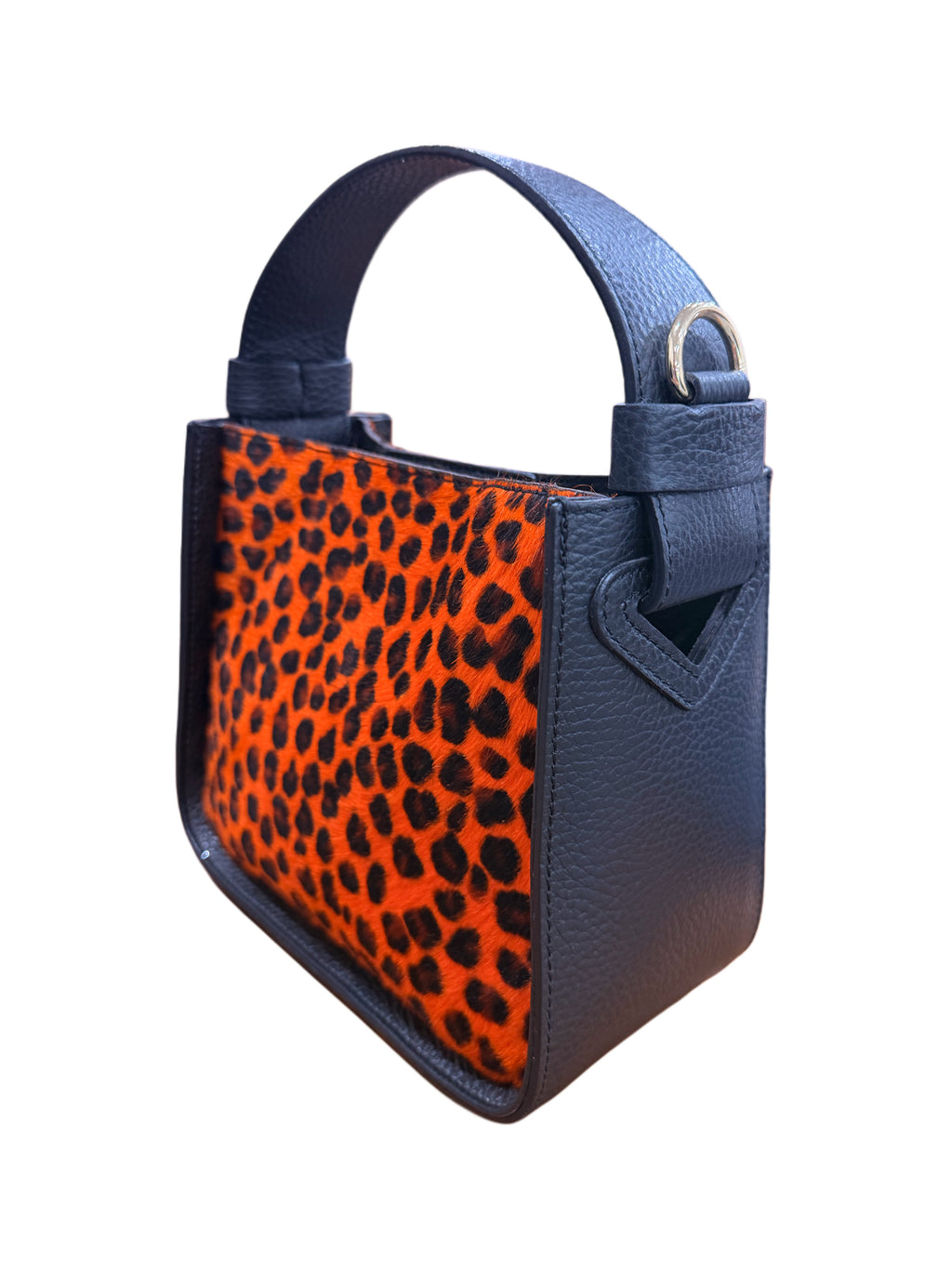 Borsa in cavallino con tracolla